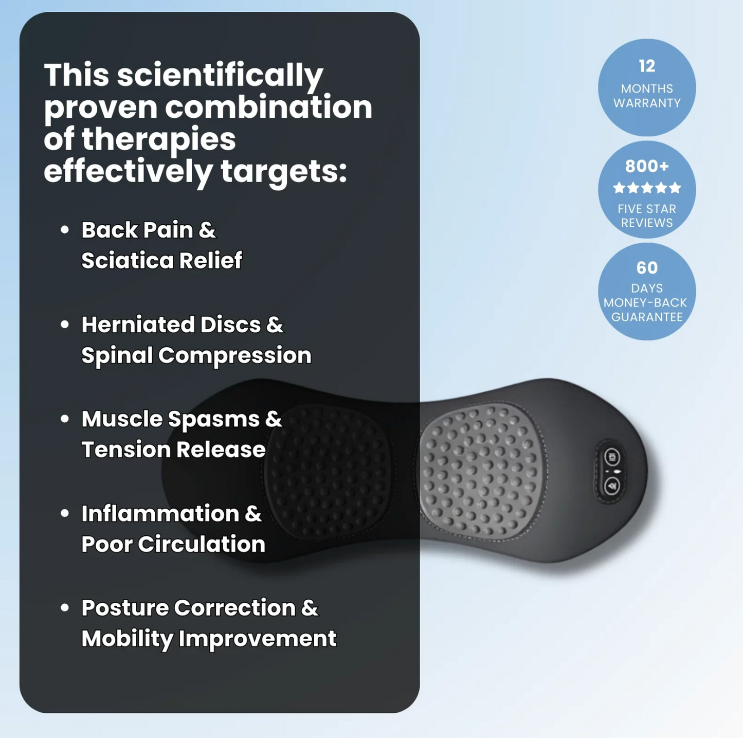 Original CoreRelief™ 3-in-1 At-Home Back Therapy