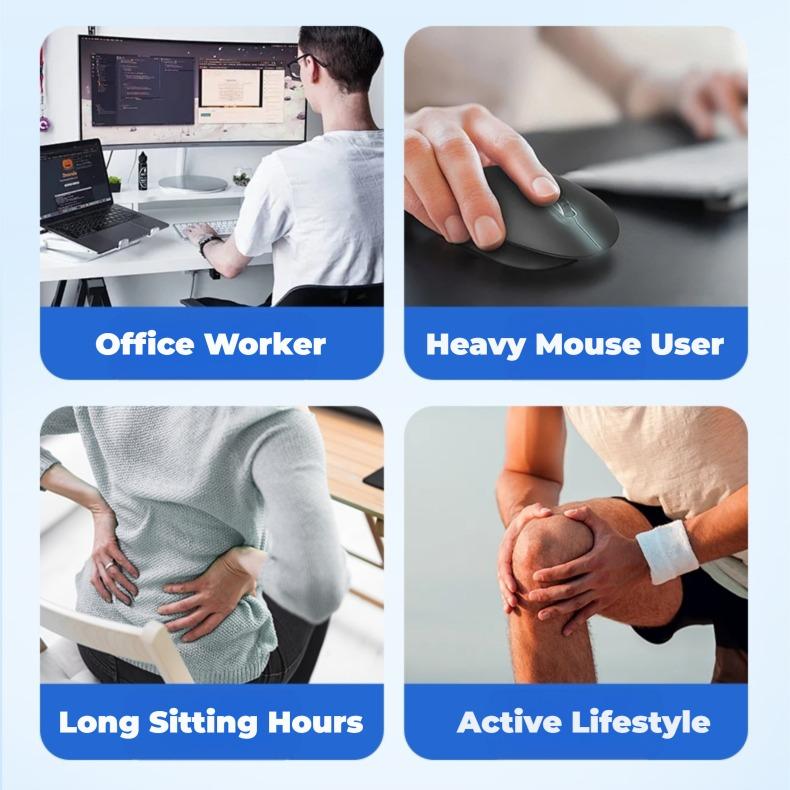 🔥SKAVIX™ Back Pain Patch Natural Pain Relief Patches for Knee Neck Shoulder and Joint Pain Muscle Soreness Arthritis Relief