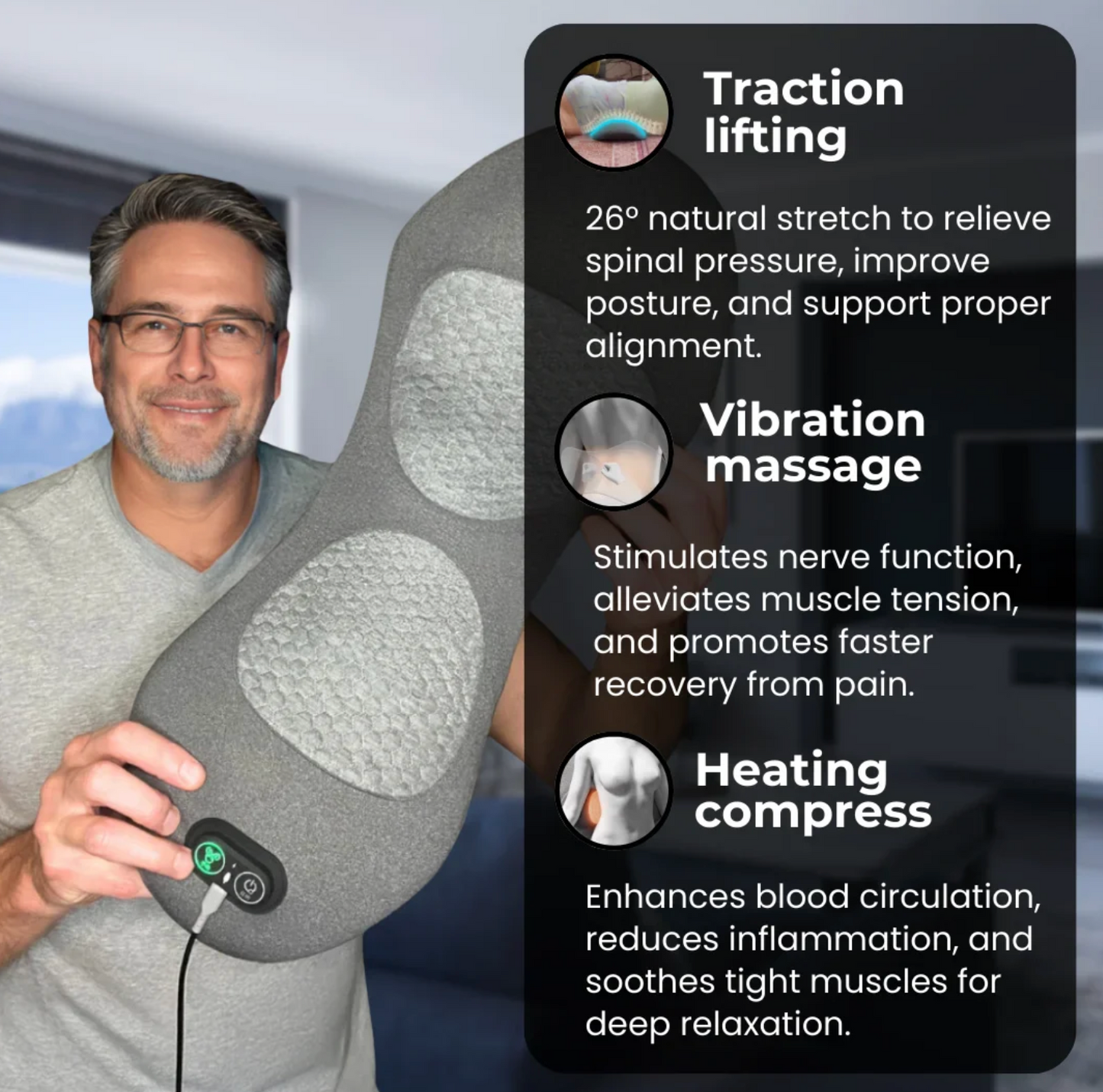 Original CoreRelief™ 3-in-1 At-Home Back Therapy