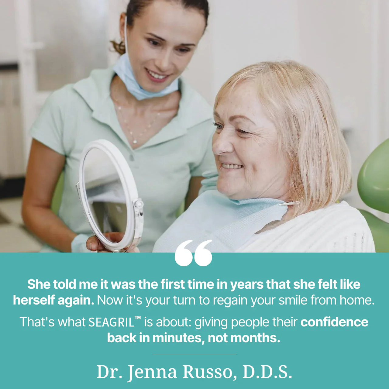 🔥Ends Today: 70% OFF! SEAGRIL™🔥Custom-Fit Full Functional DenturesMake you more confident