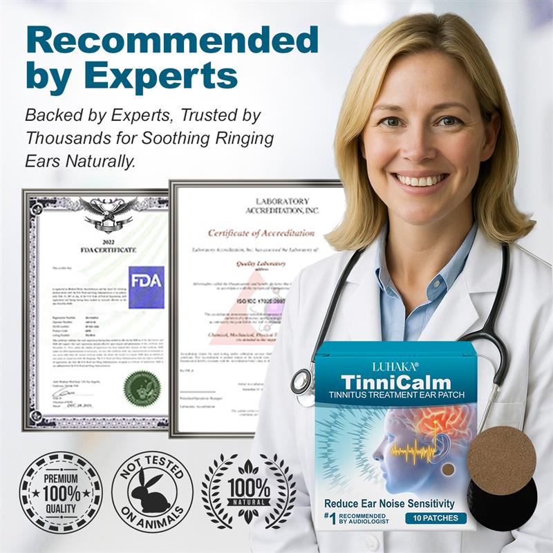 SilentPatch™ Anti-Tinnitus Patches | Stop the torture of ringing ears in just 7 hours!